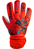 Reusch Attrakt Grip Junior 5372815 3334 black red front